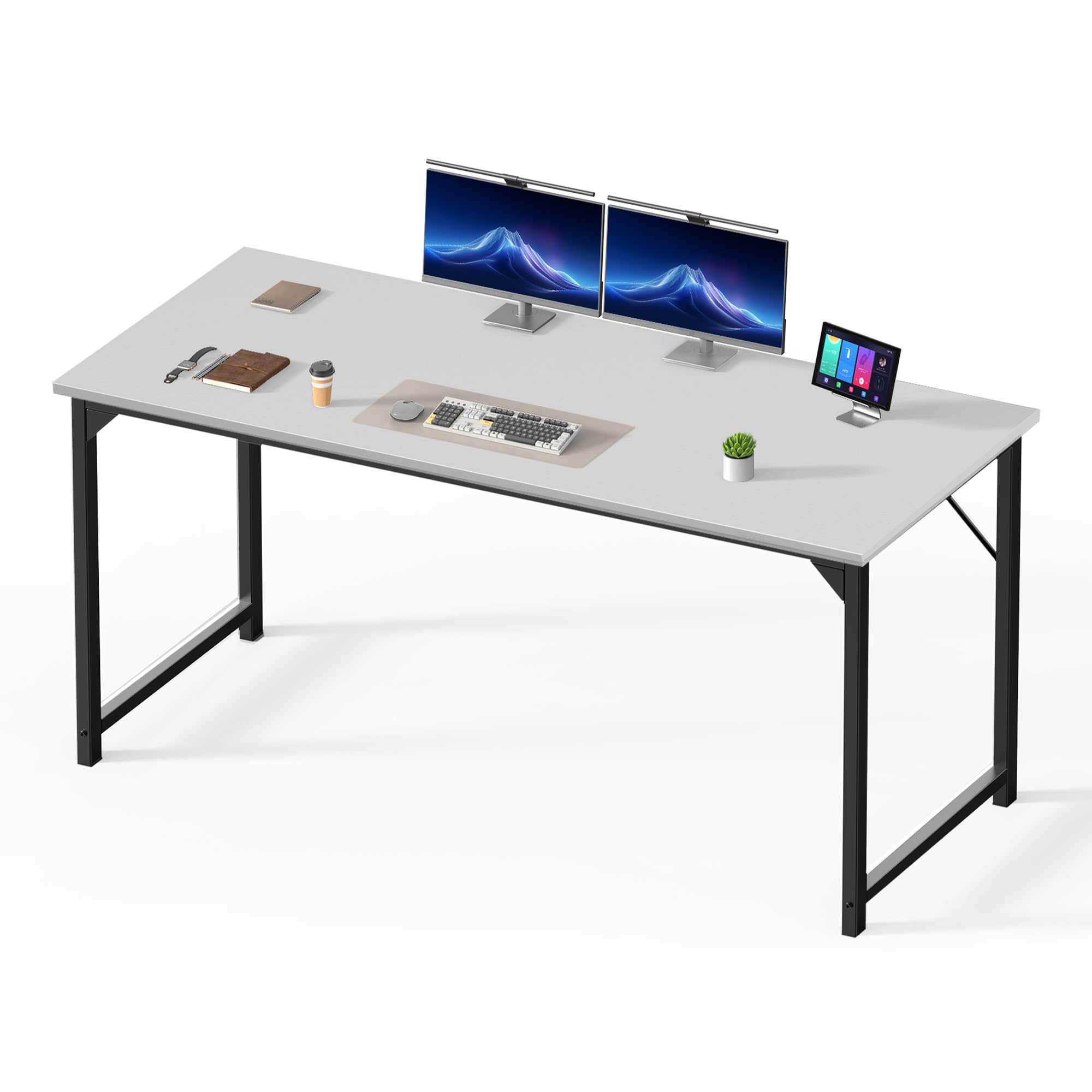 パソコンデスク akira sikaic-gaming-desk-brown-alloy